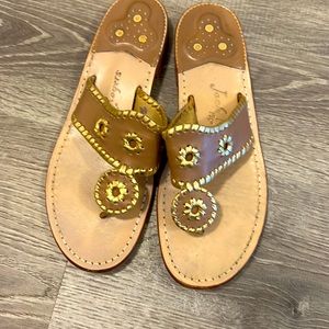 Jack Rogers nude/gold Sandals